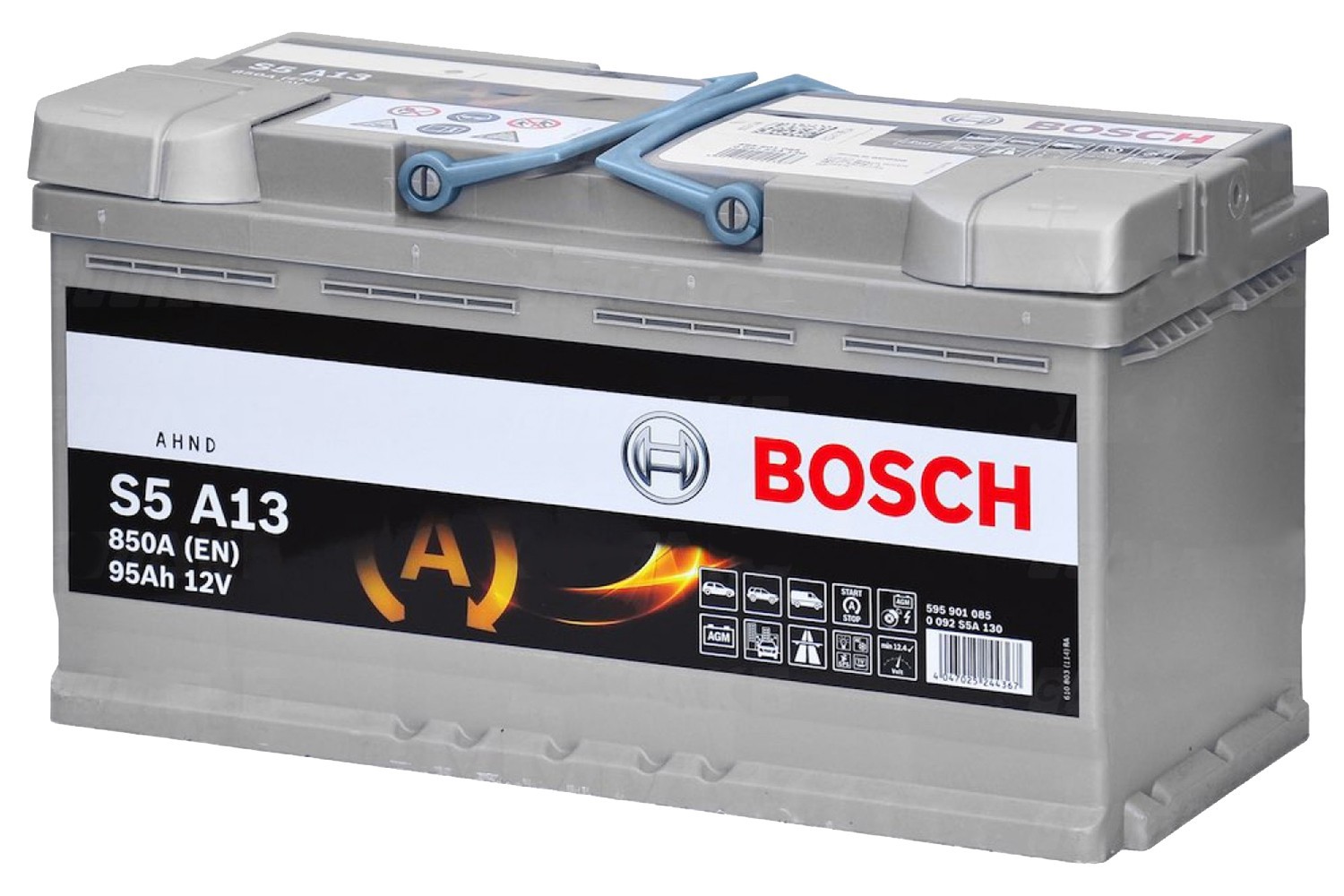 АКУМУЛЯТОР BOSCH 12В/95АГ/850А/25,92КГ
